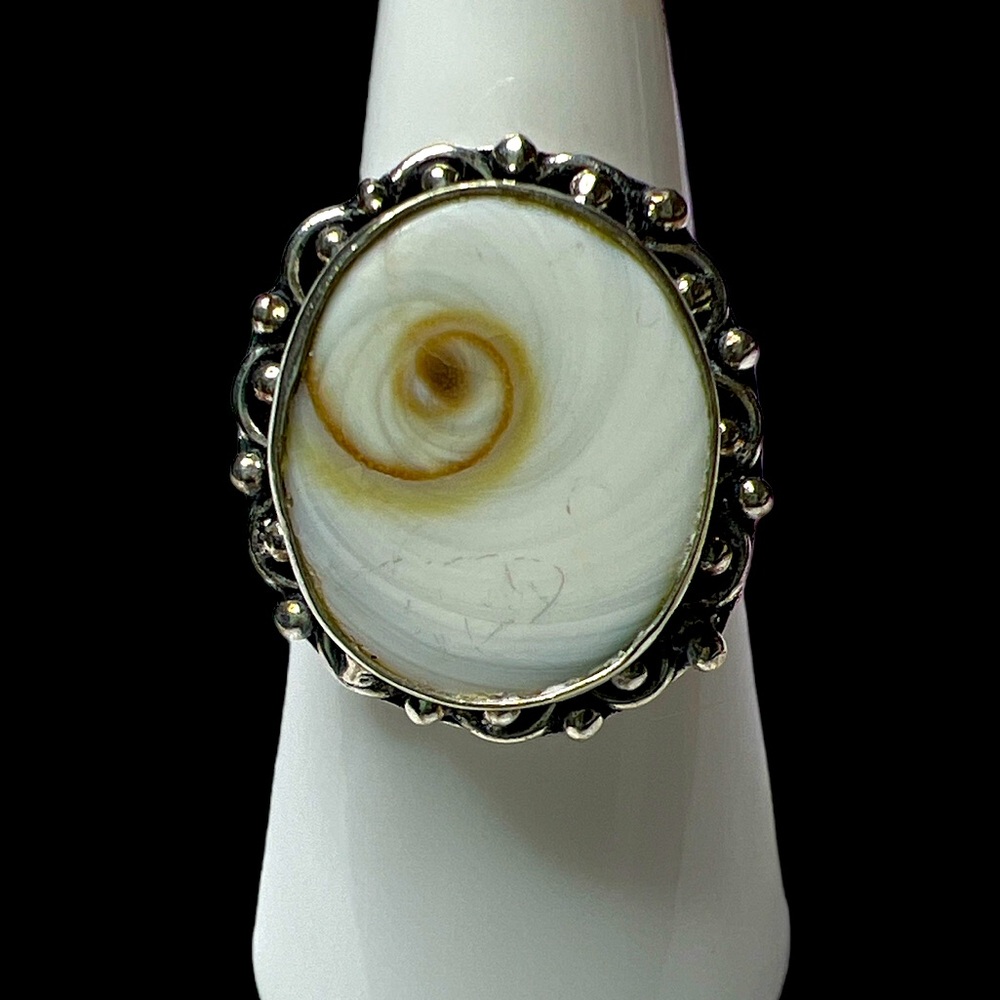 Shiva Shell Ring - image 1